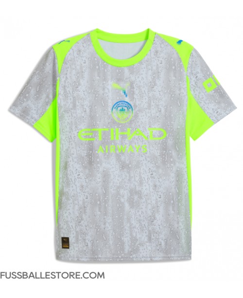 Günstige Manchester City John Stones #5 3rd trikot 2025-26 Kurzarm Günstige Manchester City John Stones #5 3rd trikot 2025-26 Kurzarm